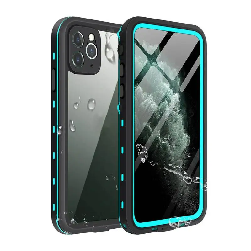 Противоударный подводный чехол для iPhone 11 Pro 11 чехол для спорта на открытом воздухе IP67 водонепроницаемый пылезащитный чехол для дайвинга для iPhone 11 Pro Max - Цвет: 6
