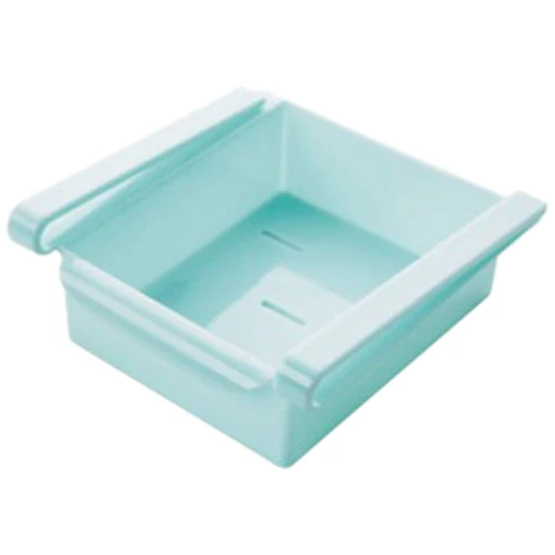 Слайд кухонный холодильник с морозильной камерой органайзер стеллаж для