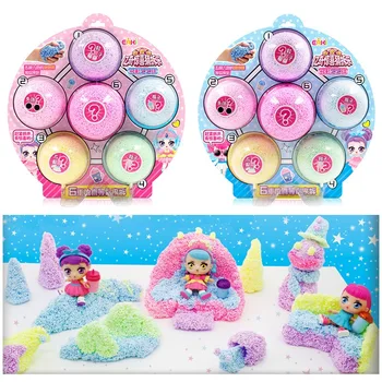 

2019 Eaki Surprise Doll lol Kids funny toy DIY toy Princess Doll box set with surprises gift Colorful bubble ball for gift