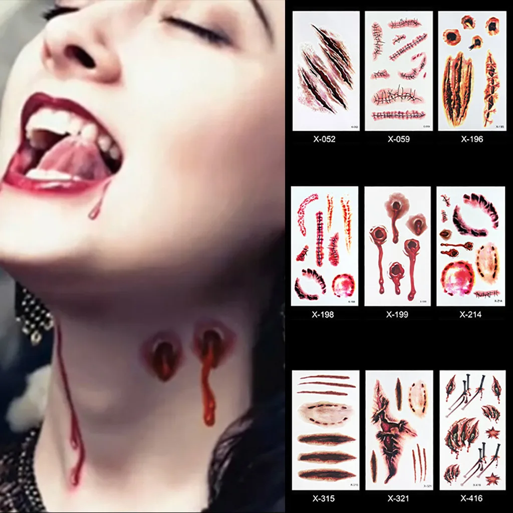 

Hot tattoo sticker waterproof Temporary Body Tattoo Stickers For Men And Women Of The Same Style Printing Stickers Y823