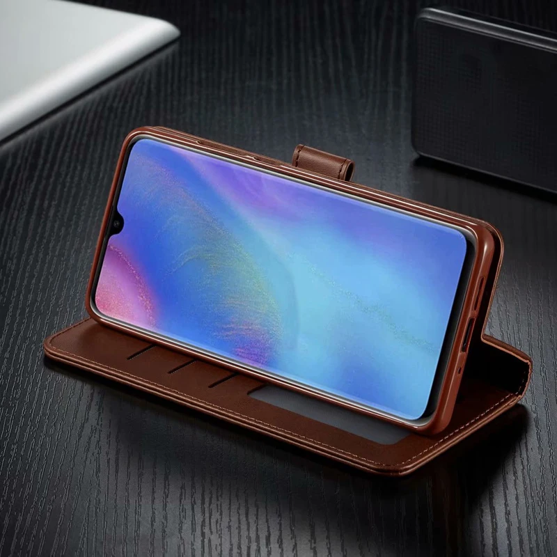 Для huawei P30 Pro Lite P20 Nova 5i Pro 4e 3e mate 30 20 чехол Чехол деловая фоторамка со слотом для карты памяти Флип кожаный бумажник держатель