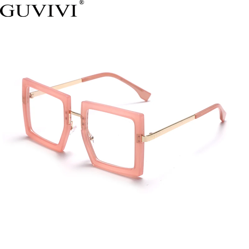 Accessories Sunglasses Square Glasses Vogue Square Glasses pink-gold-colored elegant 