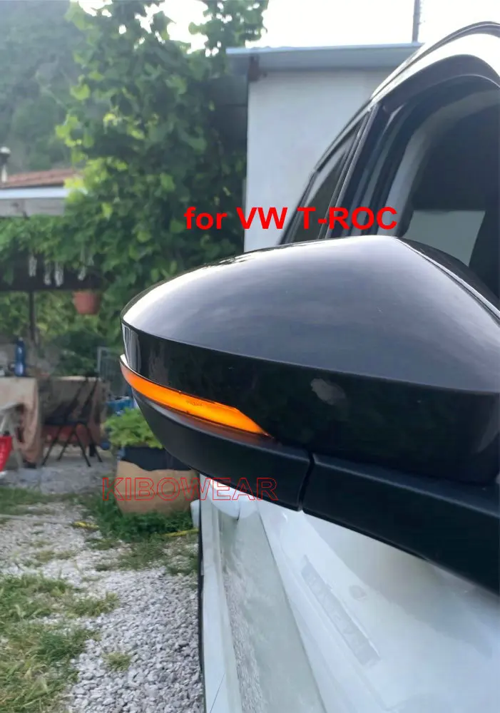 Indicatore Direzione Dinamico LED Per VW T-Roc, T-Cross, Skoda Octavia - 2 Pezzi