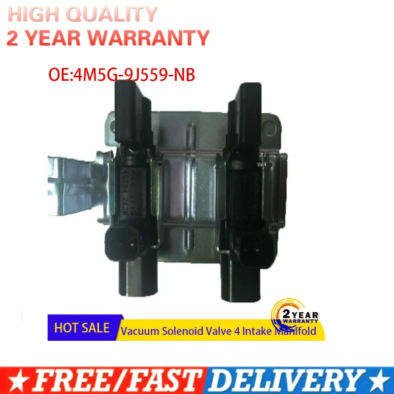 Free Shipping Vacuum Solenoid Valve 4M5G-9J559-NB 4M5G9J559NB Intake Manifold For FORD Focus Cmax Mondeo Mazda 3 5 6 CX7 | Автомобили и