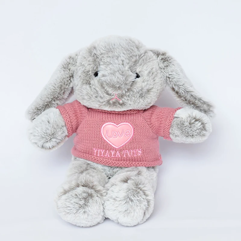 30cm sweater rabbit doll Lovely Sweater Rabbit Plush Toys Cute Children Girls Sleeping Appease Dolls Stuffed Soft Toys