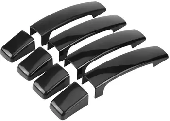 

Door Handle Cover Car Glossy Door Handle Decal Frame Trim Protector For Ran-ge Ro-ver Sport Dis-covery 3 Free-lander 2 2005-09