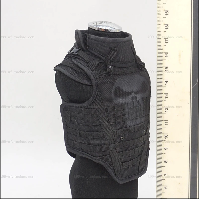 1/6 черный боевой тактический жилет модели для 1" фигурки тела аксессуары