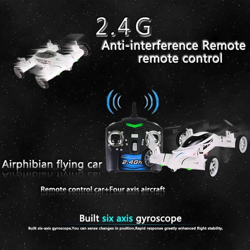 X25 Selfie Drone 720P HD Camera Smart Altitude Hold RC Flying Car Drone Quadcopter 2.4G 8CH Helicopter Remote Control
