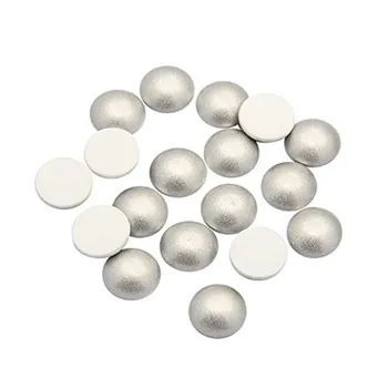 

100pcs 20x5.44~5.52mm Acrylic Cabochons for Jewelry Making DIY Findings Accessories Wholesale Supply, Half Round