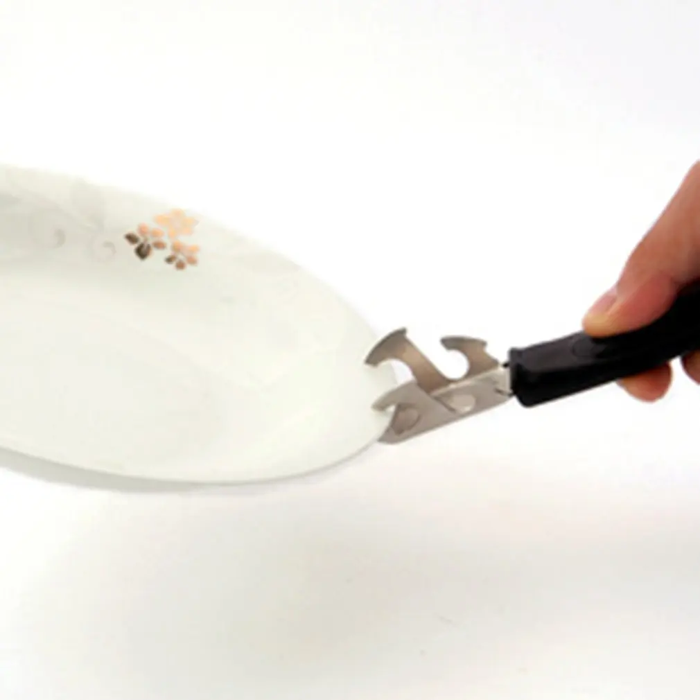 Нержавеющая сталь чаша зажим снят против горячей посуды чаша зажим подъемное устройство дисковая папка Творческий кухонный инструмент
