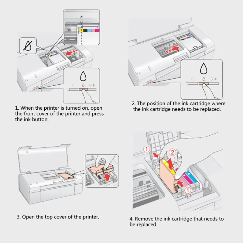 

1PC Printer Ink Cartridge For Brother LC123 Compatible For MFC-J4510DW J4410DW MFC-J4610DW J4710DW