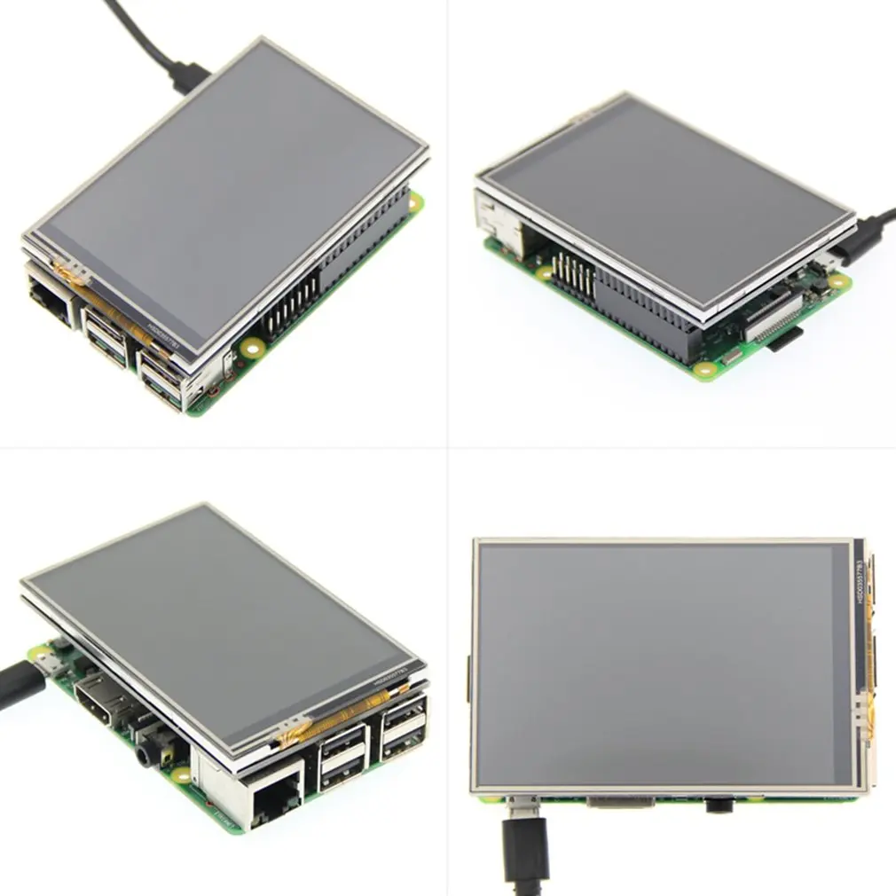 3,5/4,0 дюймов MHS TFT GPIO экран ЖК-модуля дисплей с сенсорной панелью Поддержка 125 МГц SPI вход для Raspberry Pi