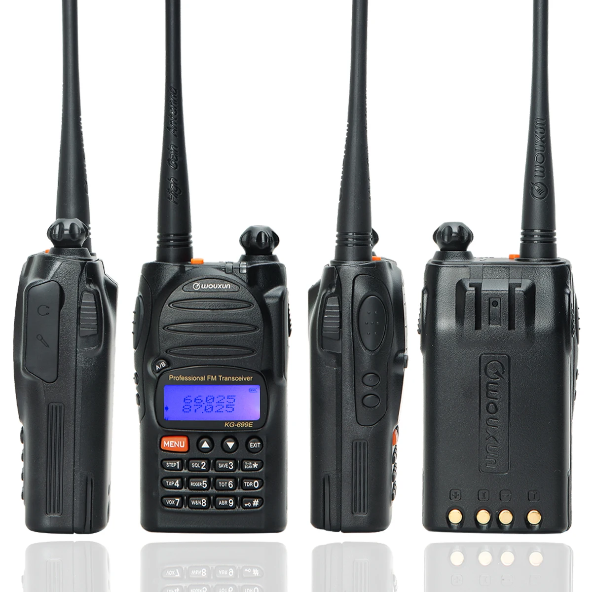 Wouxun KG-699E 66-88 МГц DTMF 1750 Гц CTCSS/DCS VOX SOS IP55 Водонепроницаемый любительский радиопередатчик