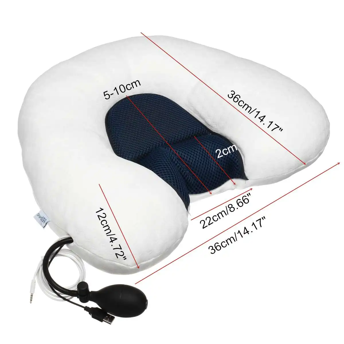 Special Repair Heating Cervical Pillow To Correct Neck Hyperthermia Cushion Smart Music Pillow Multifunctional Cervical Pillow