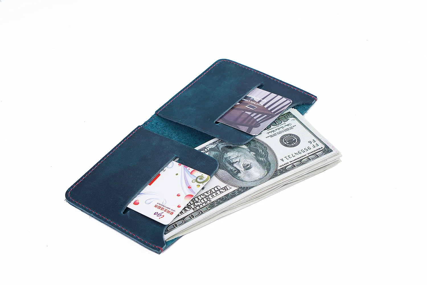 Cheap cowhide wallet