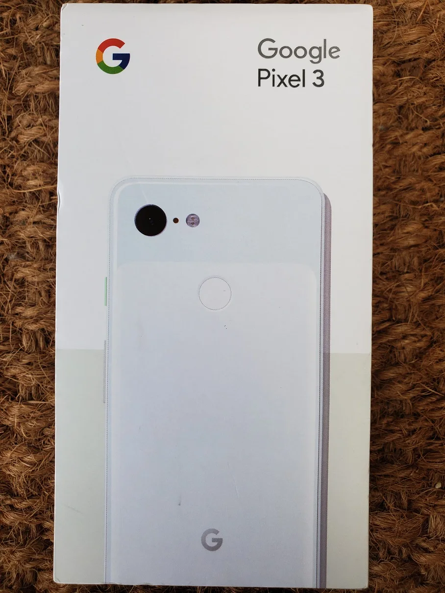 Смартфон Google Pixel 3, 5,5 дюймов, Восьмиядерный процессор Snapdragon 845, 4 Гб ОЗУ, 128 Гб ПЗУ, Android 9,0, МП, поддержка Fingrprint NFC Qi