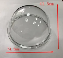 

Samsung CCTV Camera Mini Housing Transparent Protective Cover Outer Clear PC Protection Dome Hemisphere Shell 74mm