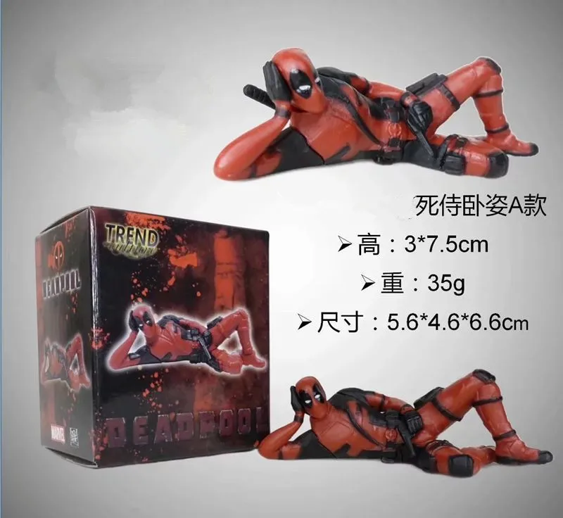

X-Men Deadpool Supine Placards Review Deadpool Boxed Garage Kit