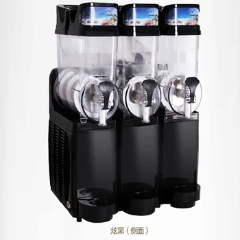 

110 / 220V Commercial Snow Melting Machine 15L Commercial Slush Machine Two Tank Ice Slusher Cold Drink Dispenser Smoothies