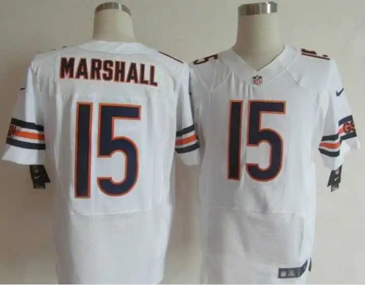 Черный Stitiched, Chicago, Jay Cutler, Kevin White, Alshon Jeffery, Matt Forte, Kyle Fuller, Walter Payton, Mike Ditka Jersey - Цвет: Черный