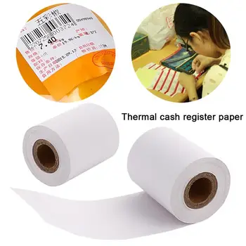 

Thermal Paper Office Supplies Cash Register Printer Pos Machine Cashier Single Layer 16m Durable Universal Receipt Paper Shop