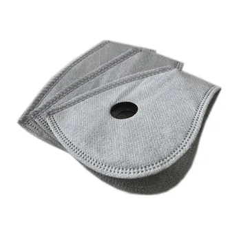 

5 Layers Non Woven Half Face Mask Filter for Cycling Bike Mask Anti-pollution Dust Pm 2.5 Air Filter Actived Carbon Filters