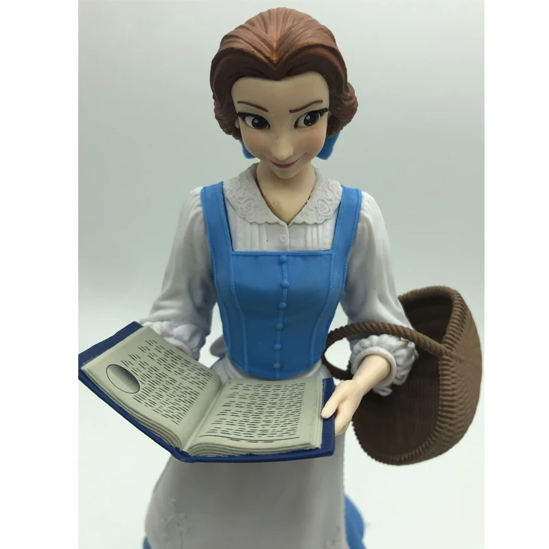 Оригинальная игрушка 24 см beauty& the Beast-Belle с основой для чтения, фигурка, Коллекционная модель, игрушка для подарка