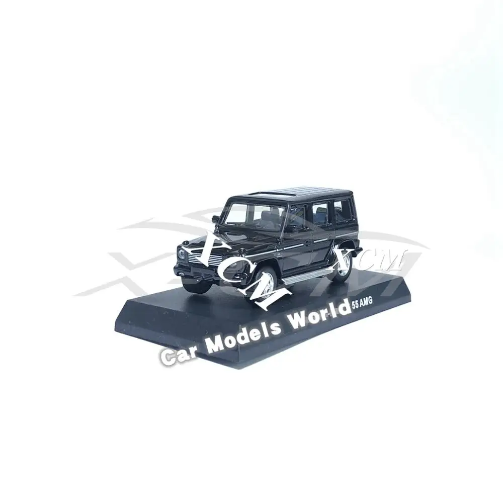 Литая под давлением модель автомобиля для Kyosho G 55 AMG 1: 64(черный)+ маленький подарок
