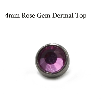 Piece 100% Titanium Micro Dermal Anchor Internally Thread Opals Zircon CZ Gem Top Piercing Skin Diver Base Body Jewelry 16G