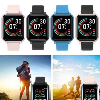 

T70 Bluetooth Smart Watch IP67 Waterproof Touch Smart Bracelet with Fitness Tracker Sports Wristband for IOS and Android