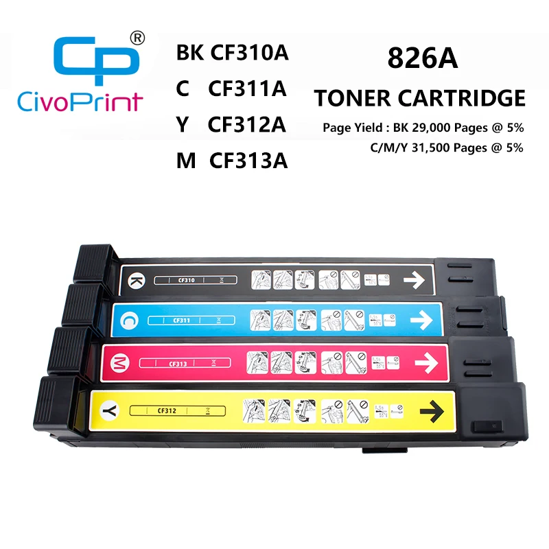 Civoprint 826a Cf310a 11a 12a 13a Toner 