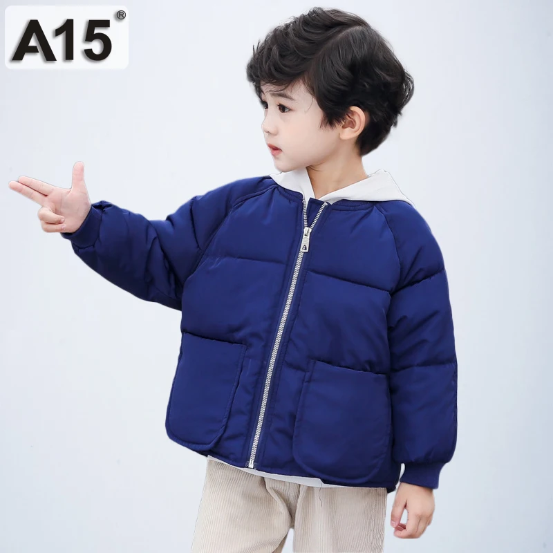 Winter Baby Clothes Toddler Boys Girls Solid Windproof Coat Warm Outwear Jacket Fashion Hooded Windproof Coats for Children