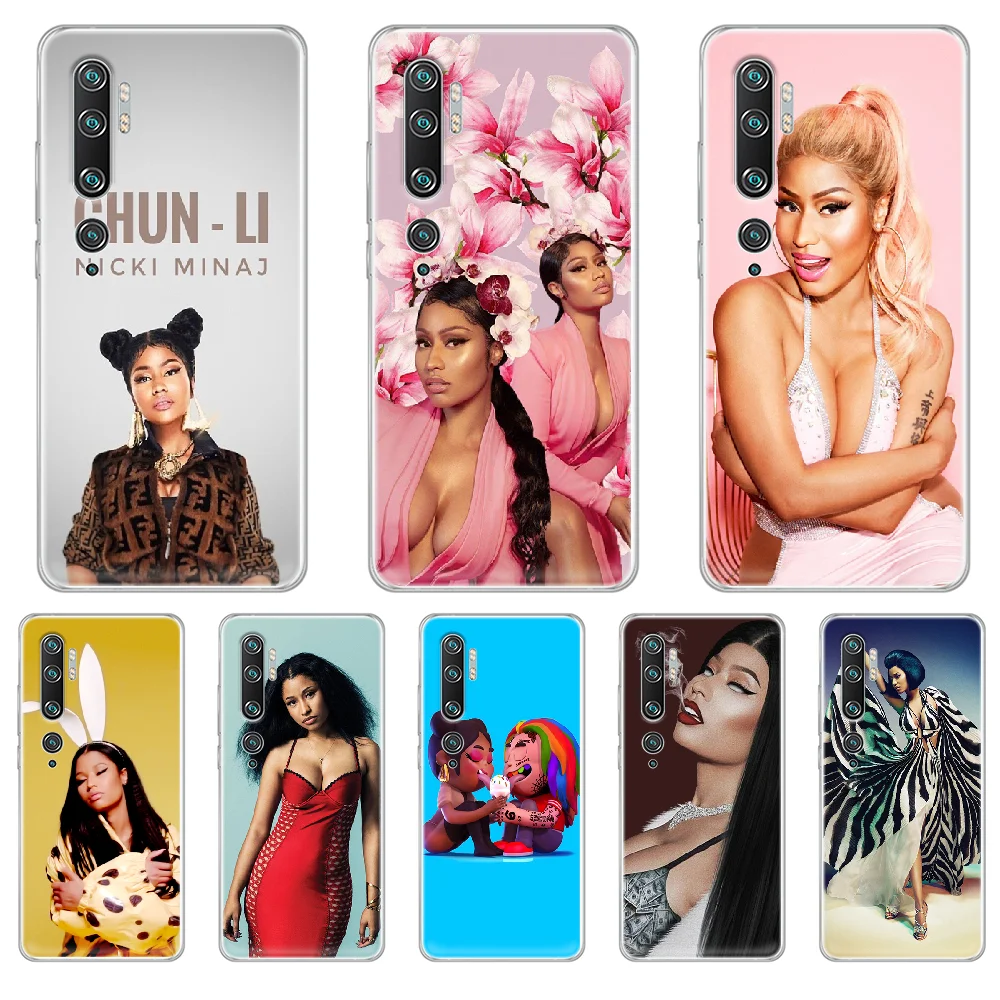 Чехол для телефона Nicki Minaj Onika Tanya Maraj чехол XIAOMI MI 3 4 5 5X 8 9 10 se max pro a2 9T note lite прозрачный