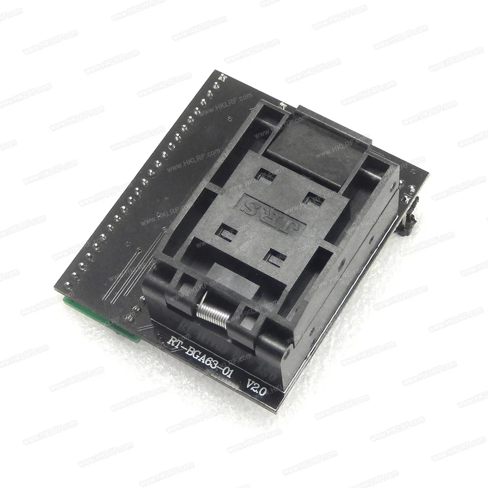 BGA63 адаптер гнездо для RT809H Универсальный USB программатор RT-BGA63-01 V2.0 0,8 мм/лимит Рамки 13 мм* 10,5 мм