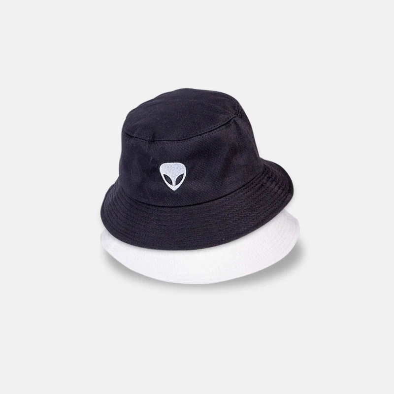 Fashion New Black White Solid Bucket Hat Unisex Hat Hip Hop Goros Men Ladies Summer Panama Hat Beach Sun Fishing bucket hat