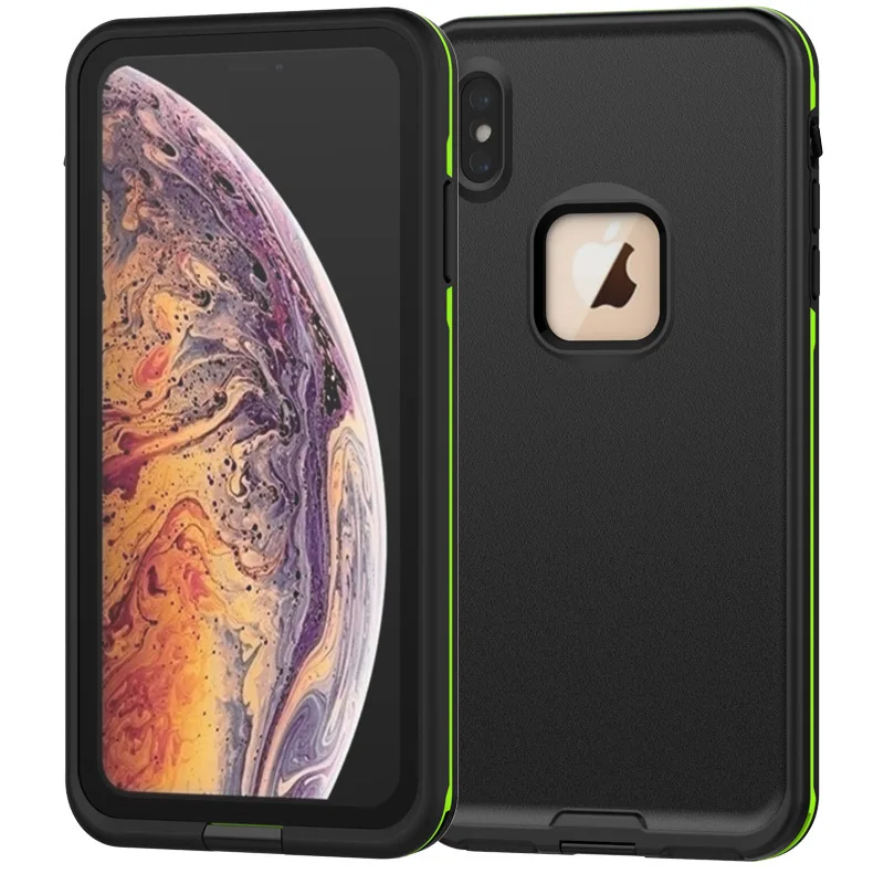 Горячая применимый iPhone MAX водонепроницаемый чехол для телефона 360 градусов водонепроницаемый ударопрочный 6,5 дюймов чехол для телефона