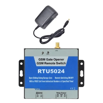 

MOOL GSM Door Opener Remote on / Off Switch with 850/900/1800 Free SMS with 12V 2A Charger Power Adapter