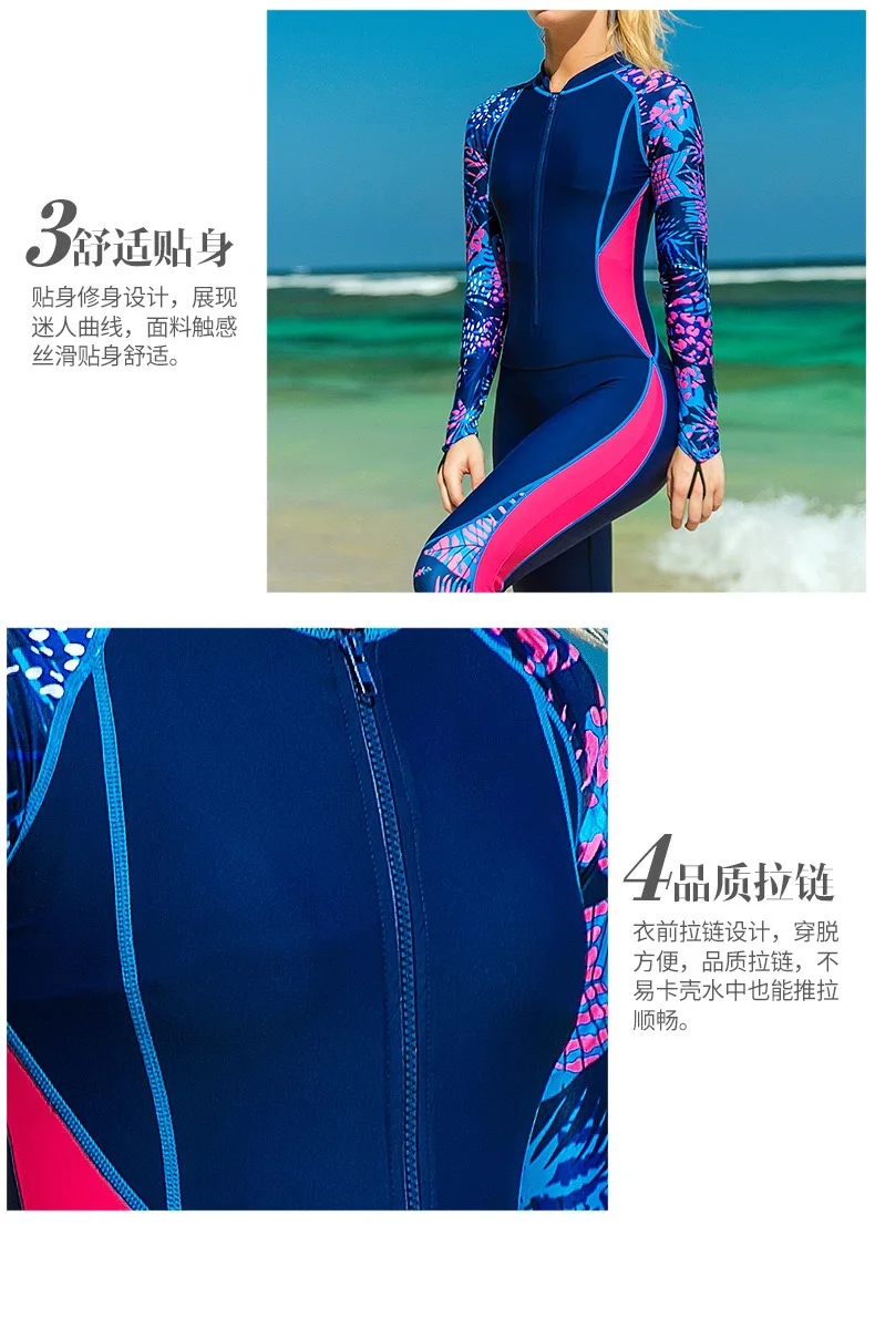 Mulher terno de mergulho maiô lycra wetsuit
