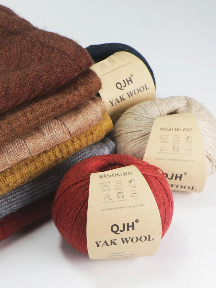 긴 봉제 밍크 캐시미어 원사, 안티 필링, 핸드 뜨게 실, 가디건 스카프용, 여성용, 좋은 품질, 6 개