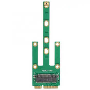 

MSATA to M.2 Adapter Card NGFF Convert Card 6.0Gb/s NGFF M.2 SATA Bus SSD B Key Hot