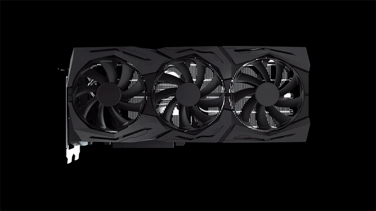 Видеокарта Asus ROG STRIX-RTX2080-A8G-GAMING Turing architecture для настольных игр, поддержка GDDR6, 4 экрана