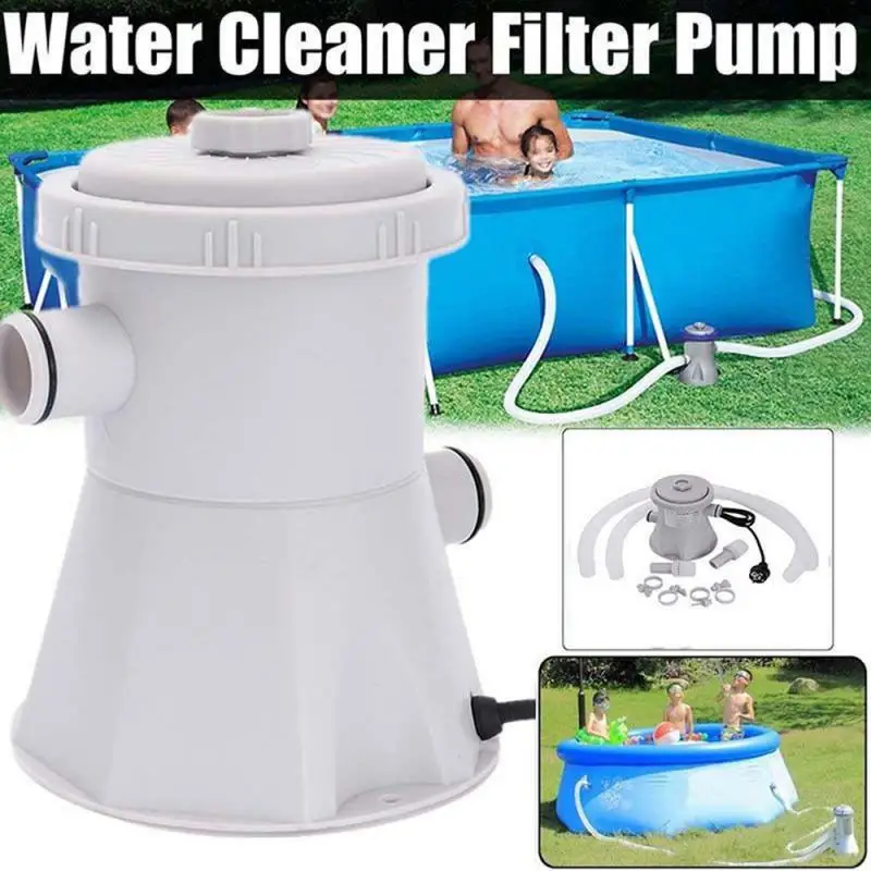 Swimming Pool Filter Pump Water Cleaner Filtration Circulation Pump 300 Gallons 