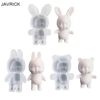 

Silicone Sleep Doll Epoxy Resin Molds Cute Beanies Doll Resin Casting Mold Tools