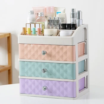 

Cosmetic storage box drawer type skin care finishing box large desktop storage box storage box storage box dressing table