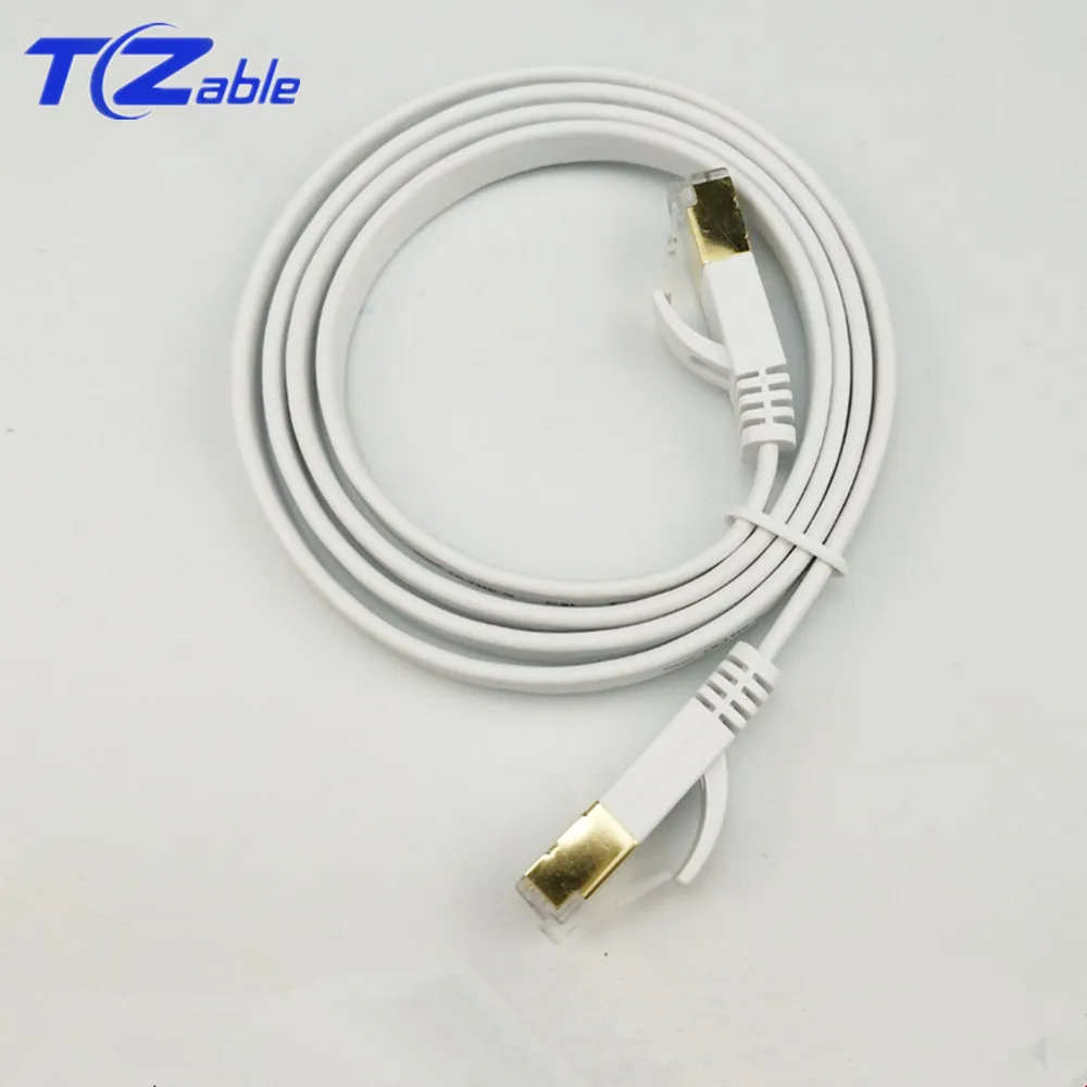 RJ45 Cable Ethernet Cat 7 Shielded Computer Network LAN Wire Cat7 Internet Cord Patchcord RJ 45 0.5m 1m 2m 3m 5m 10m 15m 20m