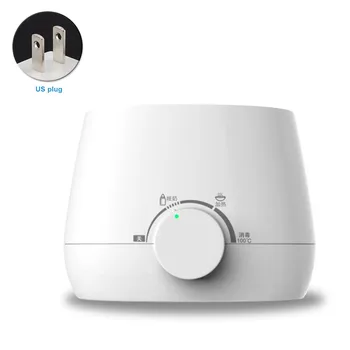 

Multifunctional White PP Baby Thermostatic Heater Safe Double Bottle Universal Portable Durable Fast Sterilizer Milk Warmer