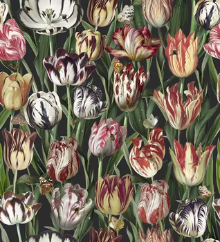 

VILBER wallpaper. Width 68 cm x10 mt. TULIPS COLOR 05