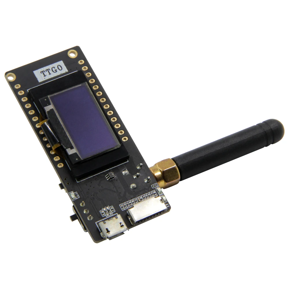 TTGO LoRa32 V2.1_ 1,6 версия 868/915 МГц ESP32 LoRa OLED 0,96 дюймовая SD карта ESP-32 SMA Bluetooth wifi беспроводной модуль