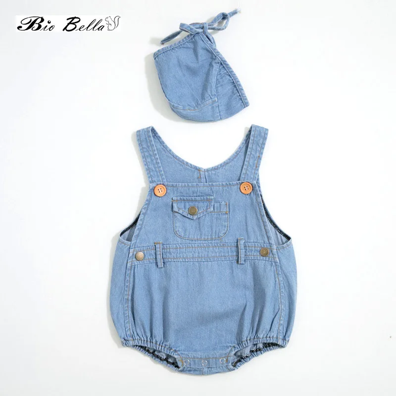 2 шт. детский хлопковый Боди без рукавов и шапка | Мать ребенок