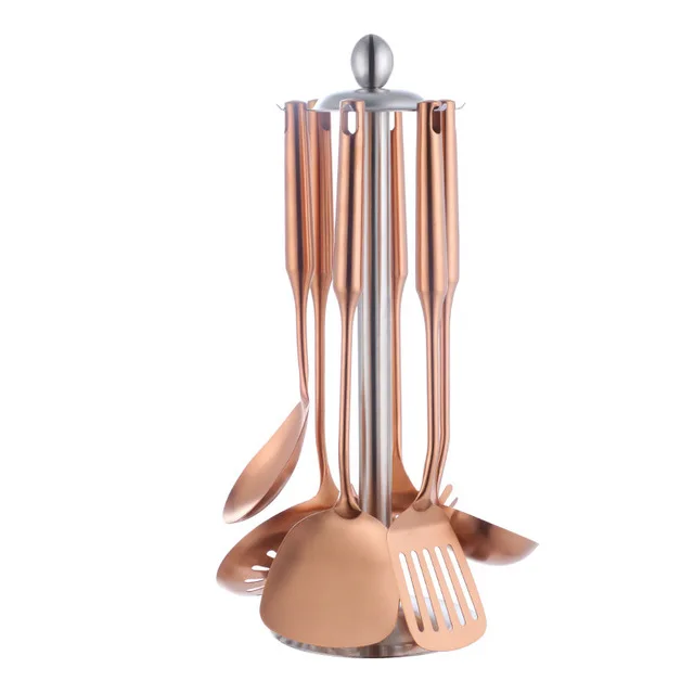 7pcs Rose Gold